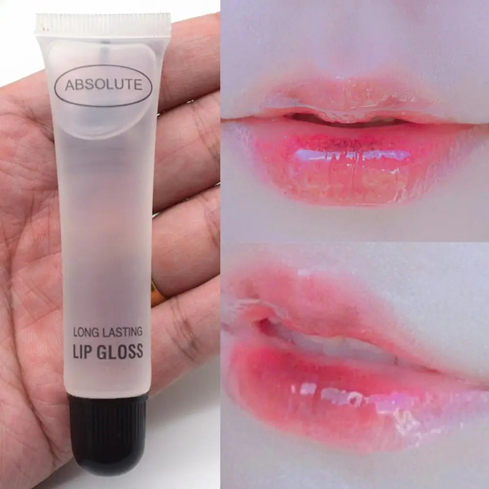 Lip Gloss Moisturizer Plumper Long Lasting Sexy Lips Pump Transparent